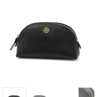 トリーバーチ(Tory Burch)のTORY BURCH ポーチ 美品 ブラック 正規品(ポーチ)