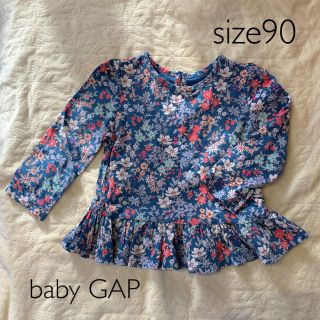 ベビーギャップ(babyGAP)の baby GAPフリルカットソー90(シャツ/カットソー)