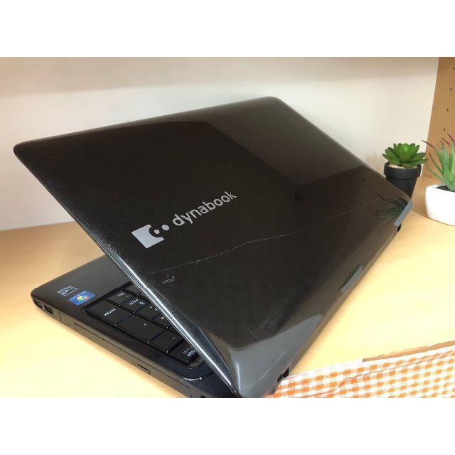 東芝(トウシバ)の爆速SSD！ 最新Windows 東芝ノートパソコン 保証付き スマホ/家電/カメラのPC/タブレット(ノートPC)の商品写真