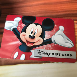 ディズニー(Disney)のディズニー ギフトカード 使用済み(遊園地/テーマパーク)
