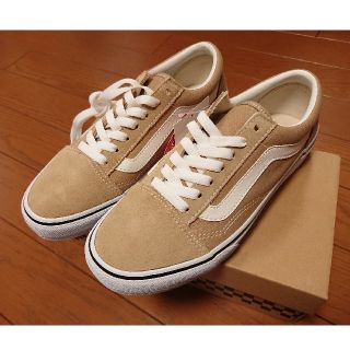 ヴァンズ(VANS)のVANS OLDSKOOL オールドスクール ジンジャー 24.5 ベージュ(スニーカー)