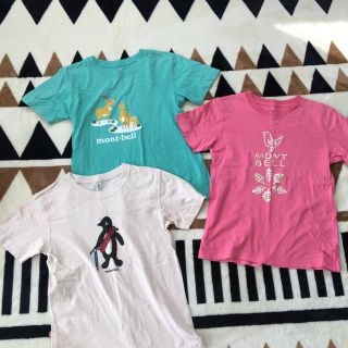 モンベル(mont bell)のモンベルＴシャツ3枚(Tシャツ/カットソー)