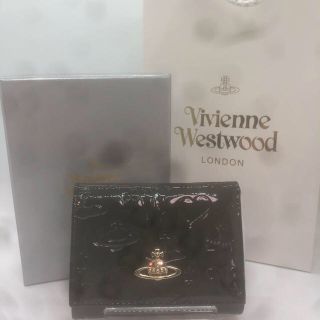 ヴィヴィアンウエストウッド(Vivienne Westwood)のVivienne Westwood エナメル 三つ折り財布(財布)