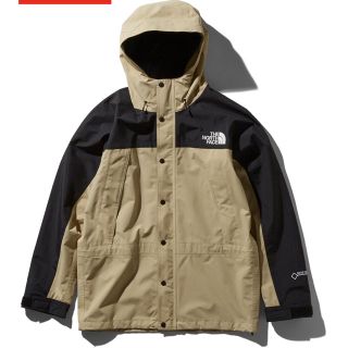 ザノースフェイス(THE NORTH FACE)のノースフェイス マウンテンライトジャケット ツイルベージュ S(マウンテンパーカー)