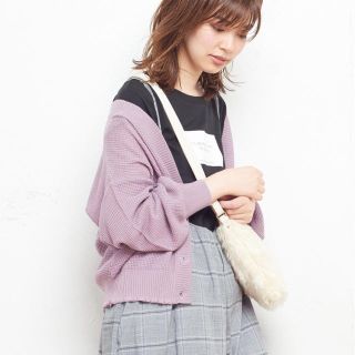 ナチュラルクチュール(natural couture)の専用＊＊＊natural couture ラベンダー ＊ ニットカーディガン(カーディガン)