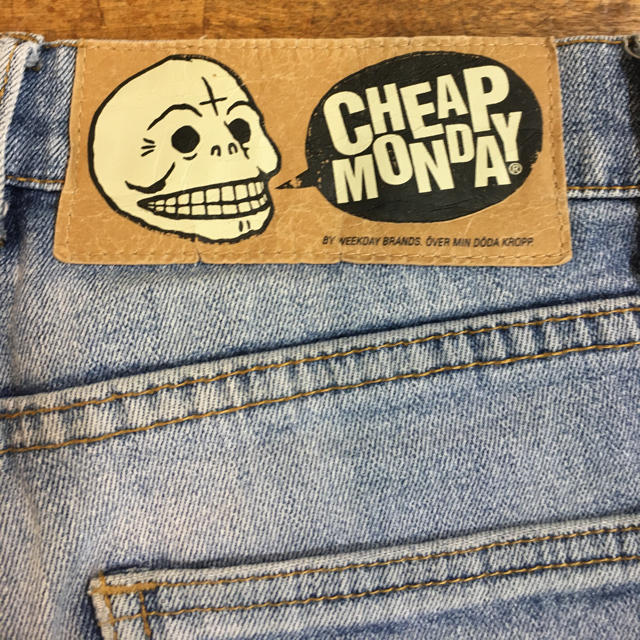 CHEAP MONDAY(チープマンデー)のCHEAP MONDAY チープマンデー ストレッチ デニム パンツ メンズ メンズのパンツ(デニム/ジーンズ)の商品写真