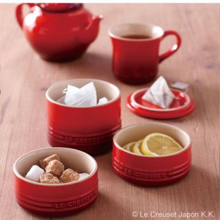 ルクルーゼ(LE CREUSET)のル・クルーゼスタッキングラムカンセット🌟お値下げしました🌟(食器)