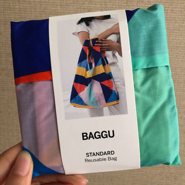 BEAMS(ビームス)の【未使用】BAGGU エコバッグ キルトブロック レディースのバッグ(エコバッグ)の商品写真