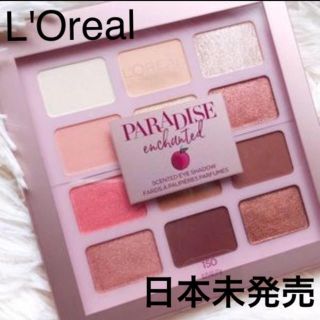 ロレアルパリ(L'Oreal Paris)の★日本未発売★L'Oreal ロレアル★12色マット&シマーアイシャドウ★ピーチ(アイシャドウ)