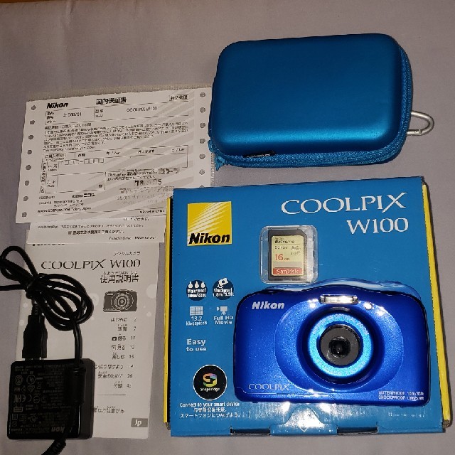 カメラNikon ニコン COOLPIX W100 デジタルカメラ 防水 未使用品