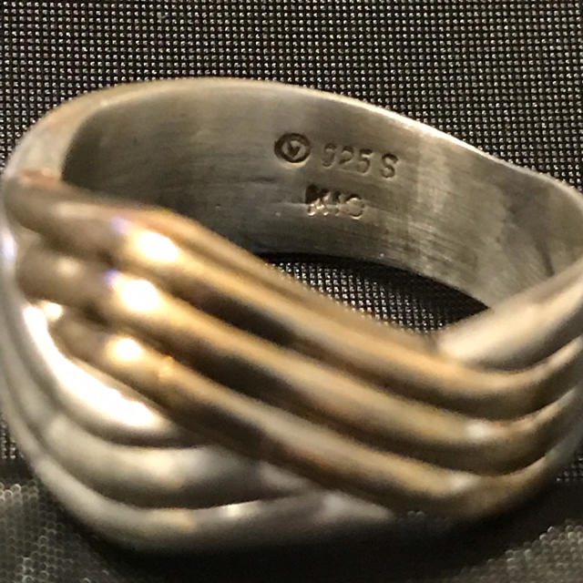 シルバーリング925 .K10 レディースのアクセサリー(リング(指輪))の商品写真