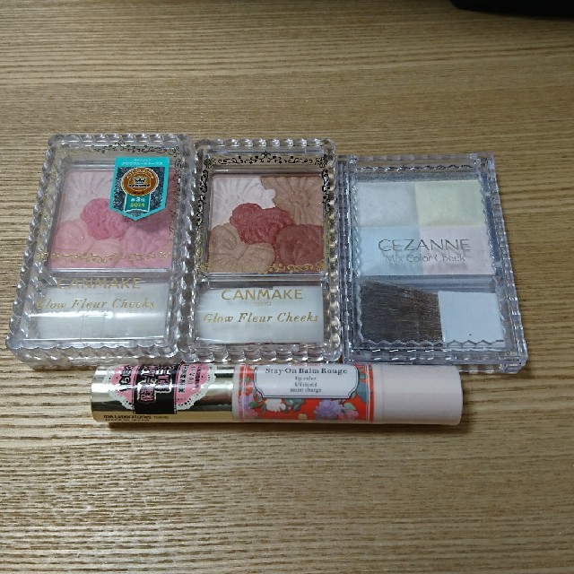 CANMAKE(キャンメイク)の【未開封&開封品】キャンメイク&セザンヌ コスメ/美容のベースメイク/化粧品(チーク)の商品写真