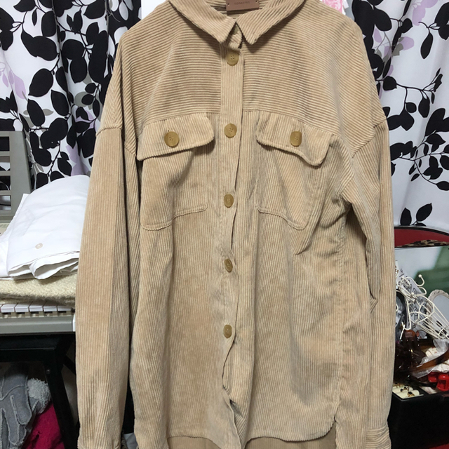 TODAYFUL（トゥデイフル）の「ボーイフレンドコーデュロイシャツ