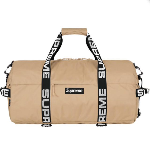 supreme Duffle Bag tan