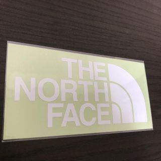 ザノースフェイス(THE NORTH FACE)の【縦7cm横14cm】THE NORTH FACE カッティングステッカー(ステッカー)