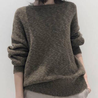 アパルトモンドゥーズィエムクラス(L'Appartement DEUXIEME CLASSE)のアパルトモン バックブイニット Back V Knit ドゥーズィエムクラス(ニット/セーター)