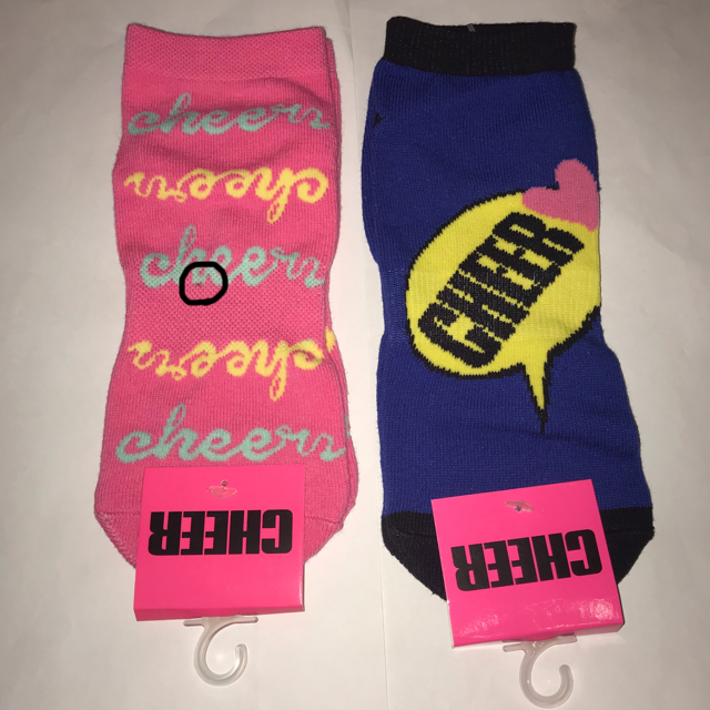 CHEER(チアー)のうさぎ様専用　新品 cheer チアー 靴下 ソックス ピンク ブルー レディースのレッグウェア(ソックス)の商品写真