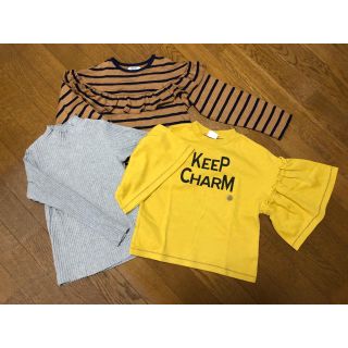 ブリーズ(BREEZE)の【未使用】BREEZE トップス 3枚セット 120(Tシャツ/カットソー)