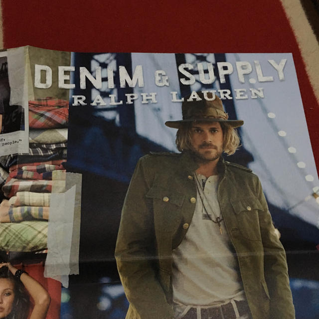 POLO RALPH LAUREN(ポロラルフローレン)のDenim & Supply ポスター デニムアンドサプライ 非売品 激レア  メンズのファッション小物(その他)の商品写真