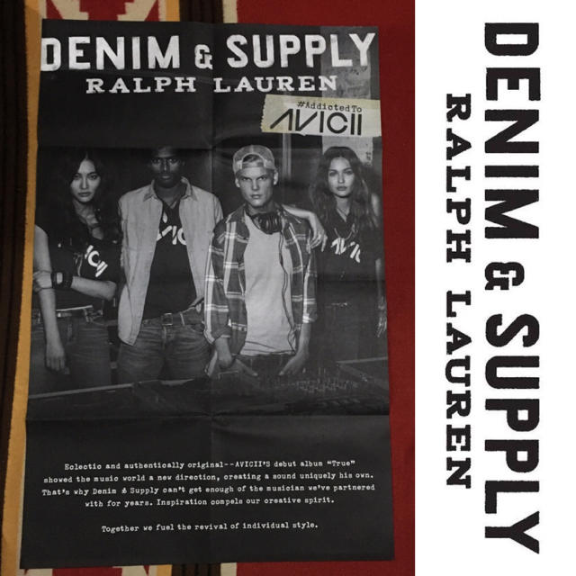 Denim & Supply ポスター デニムアンドサプライ 非売品 激レア