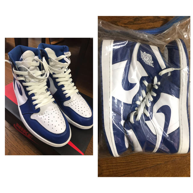 air jordan 1  og storm blue 28.5メンズ