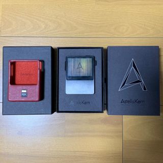 アイリバー(iriver)のAstell&Kern AK100  MQSvol1カード&ケース付き ジャンク(ポータブルプレーヤー)