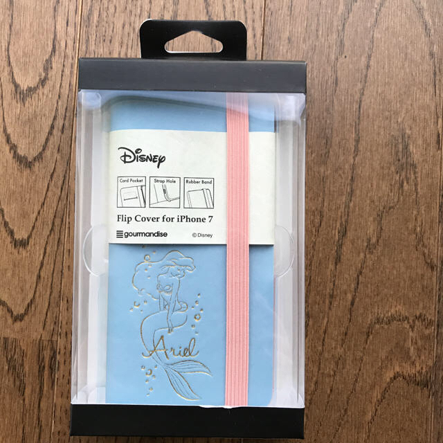 Disney(ディズニー)のアリエル iPhone スマホケース スマホ/家電/カメラのスマホアクセサリー(iPhoneケース)の商品写真