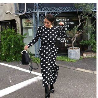 ザラ(ZARA)のbirthday bushドットワンピース(ひざ丈ワンピース)