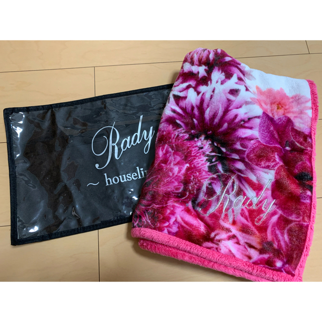 rady リゾートフラワー 毛布