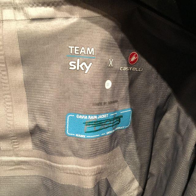 非売品 チームスカイ Team Sky Gavia レインジャケット カステリ