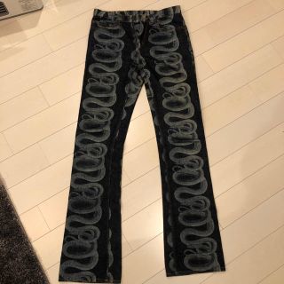 ヒステリックグラマー(HYSTERIC GLAMOUR)のヒステリックグラマー  蛇柄 ジーンズ 美品♡(デニム/ジーンズ)