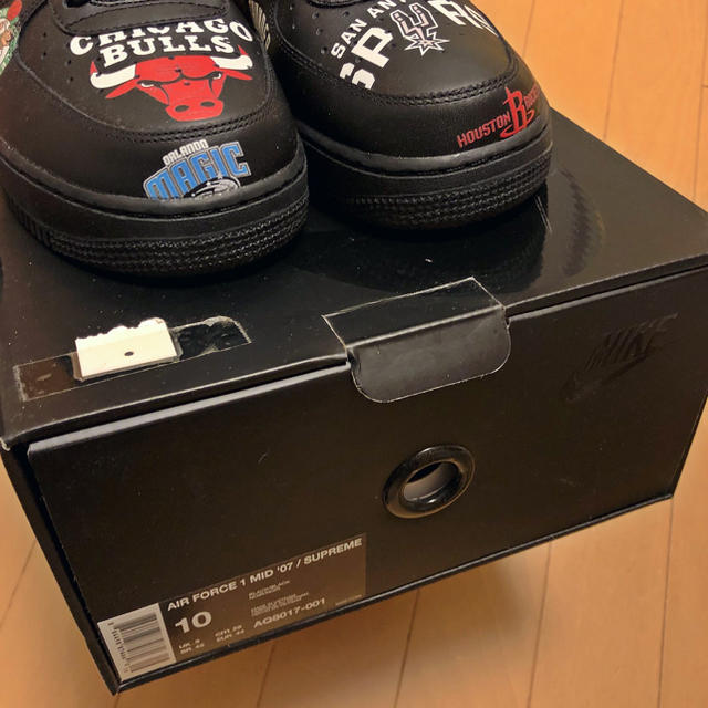 Supreme(シュプリーム)のsupreme Nike air force 1 mid nba メンズの靴/シューズ(スニーカー)の商品写真