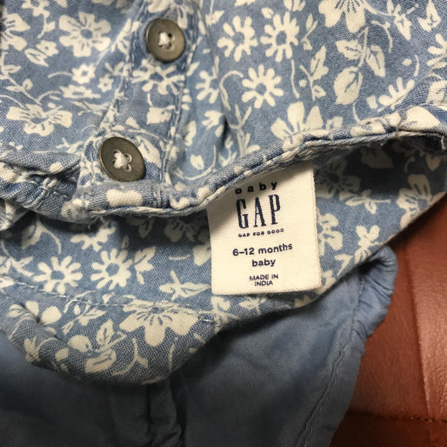 babyGAP(ベビーギャップ)のベイビーギャップ ワンピース ヘアバンド キッズ/ベビー/マタニティのベビー服(~85cm)(ワンピース)の商品写真