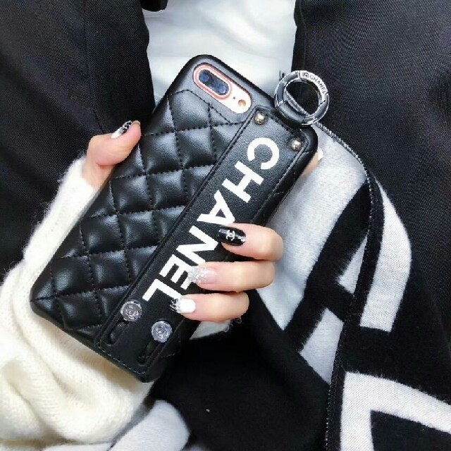 CHANEL - 人気新品 iPhone X ケース  ブラック の通販 by kiseono's shop｜シャネルならラクマ