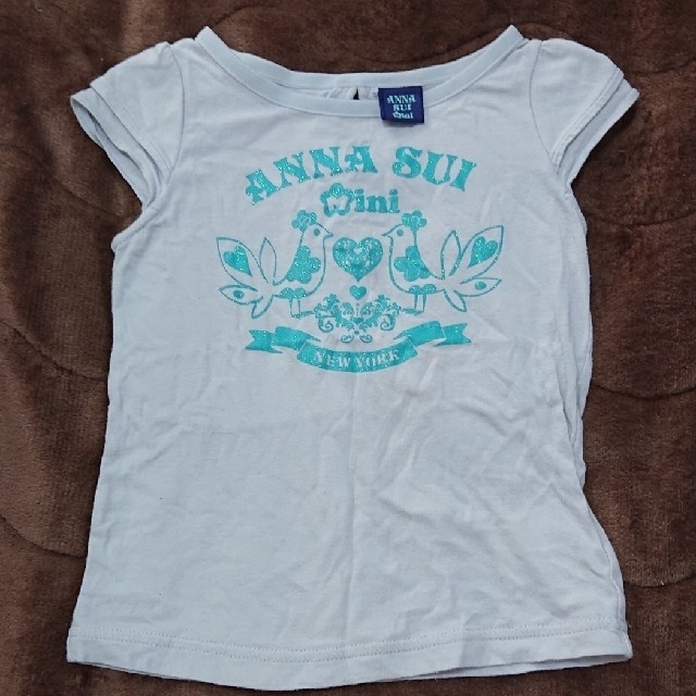 ANNA SUI mini(アナスイミニ)のアナスイミニ Ｔシャツ size100 キッズ/ベビー/マタニティのキッズ服女の子用(90cm~)(Tシャツ/カットソー)の商品写真