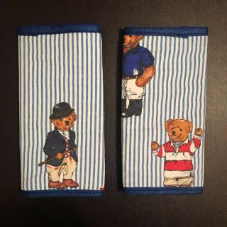 ラルフローレン(Ralph Lauren)のラルフローレン よだれカバー ハンドメイド(外出用品)