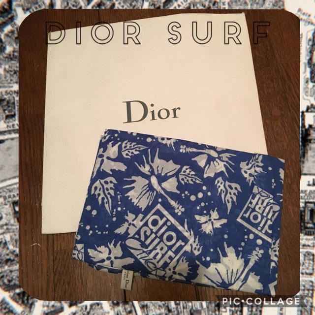 Dior SURF 未使用 スカーフ ハンカチ バンダナ コットン100 ...