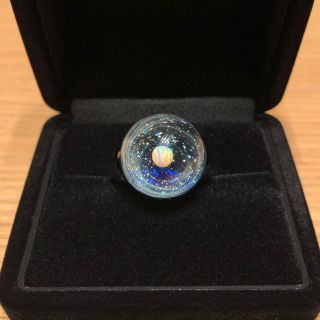 Yasuda  Glass 宇宙ガラスリング(リング(指輪))