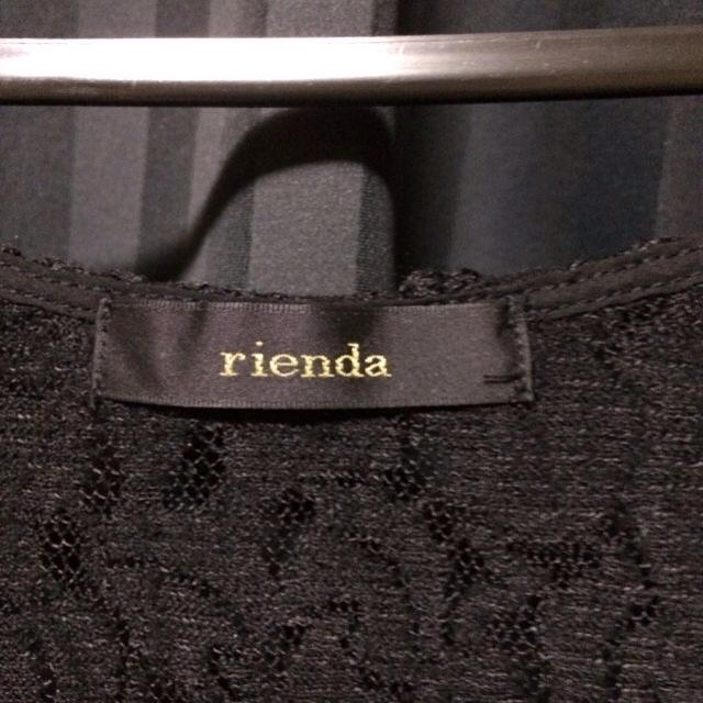 rienda(リエンダ)のrienda レースショートTシャツ レディースのトップス(Tシャツ(半袖/袖なし))の商品写真