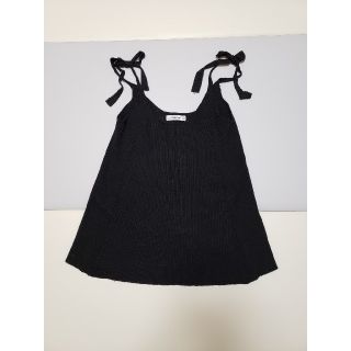 ザラ(ZARA)のZARA リブニットキャミソール(キャミソール)