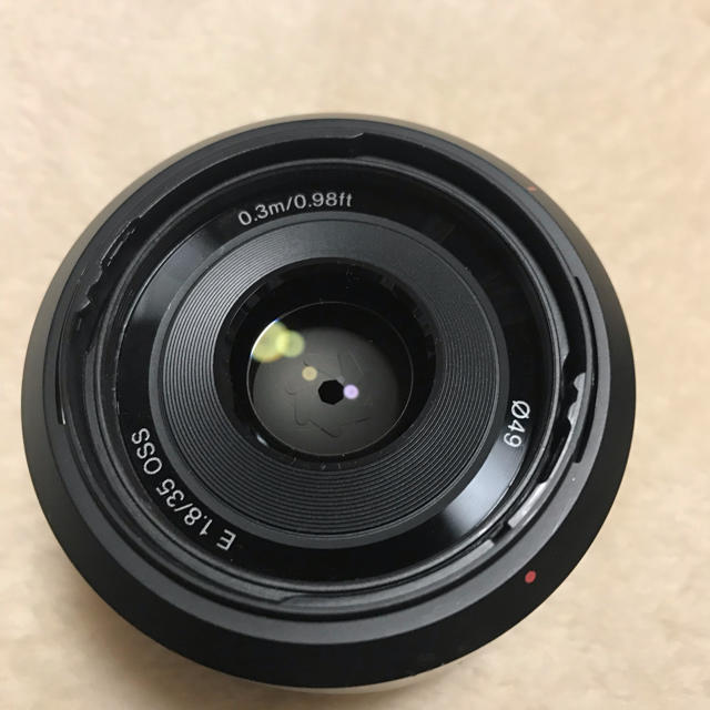 SONY(ソニー)のSONY E35mm F1.8 OSS スマホ/家電/カメラのカメラ(レンズ(単焦点))の商品写真