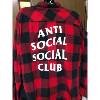 オフホワイト(OFF-WHITE)のANTI SOCIAL SOCIAL CLUB(シャツ)