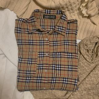 カスタネ(Kastane)のBURBERRY柄 シャツ ブラウス(シャツ/ブラウス(長袖/七分))