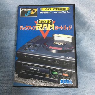 セガ(SEGA)のメガドライブ バックアップRAMカートリッジ(家庭用ゲームソフト)