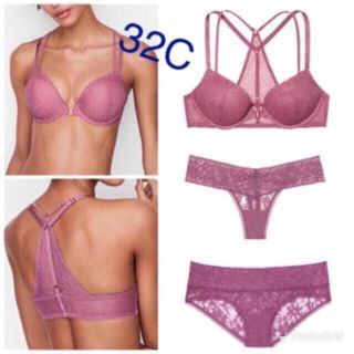 ヴィクトリアズシークレット(Victoria's Secret)の新品 ブラ３点セット(ブラ&ショーツセット)