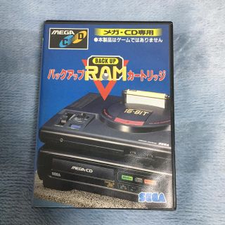 セガ(SEGA)のメガドライブ バックアップRAMカートリッジ(家庭用ゲームソフト)