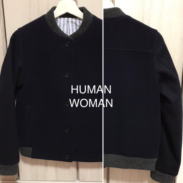 HUMAN WOMAN(ヒューマンウーマン)のヒューマンウーマン✴︎カジュアルブルゾン♡ レディースのジャケット/アウター(ブルゾン)の商品写真