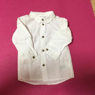 エイチアンドエム(H&M)のH&M  シャツ6-9M  2枚組(シャツ/カットソー)