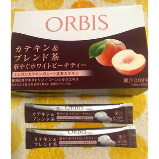 オルビス(ORBIS)のオルビス カテキン&ブレンド茶 華やぐホワイトピーチティー19袋(健康茶)
