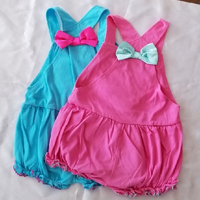 EARTHMAGIC(アースマジック)の⑮サロペット二点 キッズ/ベビー/マタニティのキッズ服女の子用(90cm~)(パンツ/スパッツ)の商品写真